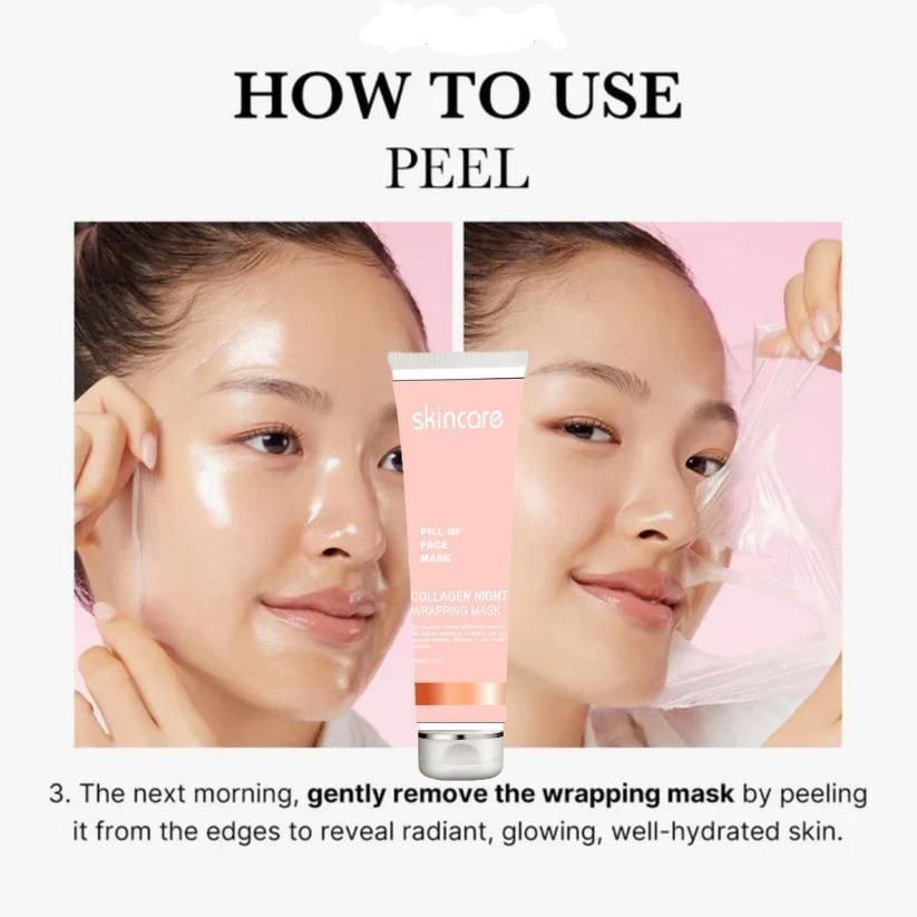 MINIMAL™Collagen Night Wrapping Peel Off Mask Pack of 2