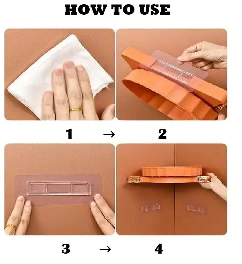 MINIMAL™360 Triangular Rotating Corner Shelf