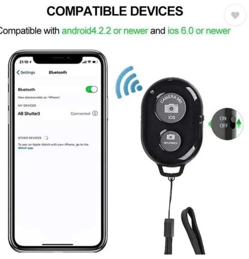 MINIMAL™Bluetooth Camera Remote Shutter