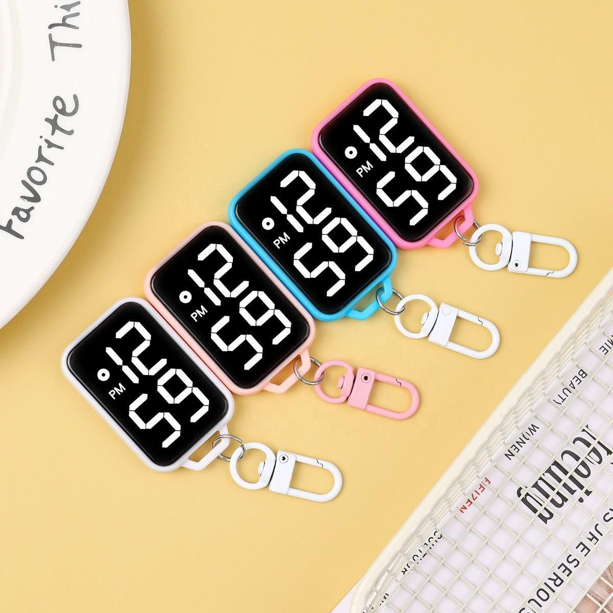 MINIMAL™Digital Clock Keychain (Assorted Colors)