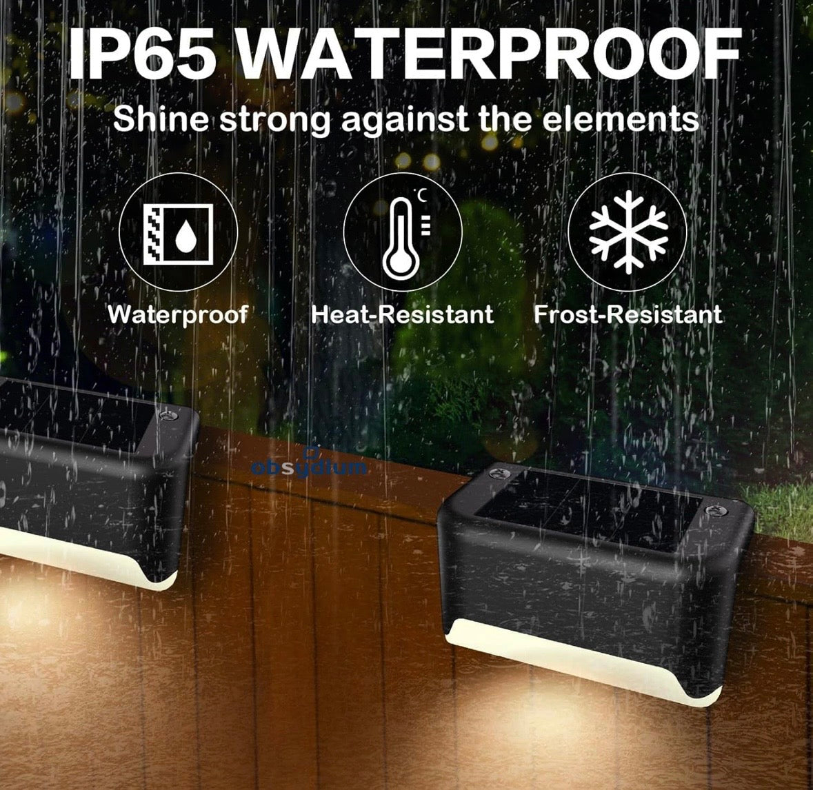 MINIMAL™Solar Deck Lights Outdoor