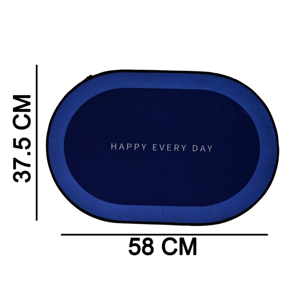 Mat, Super Absorbent Floor Mat, Bath Mat, Soft Carpet, Slip-Resistant Bathing Room Rug Floor Door Mat, Instant Drying Mat, Bathroom Rug, Absorbent Bath Mat