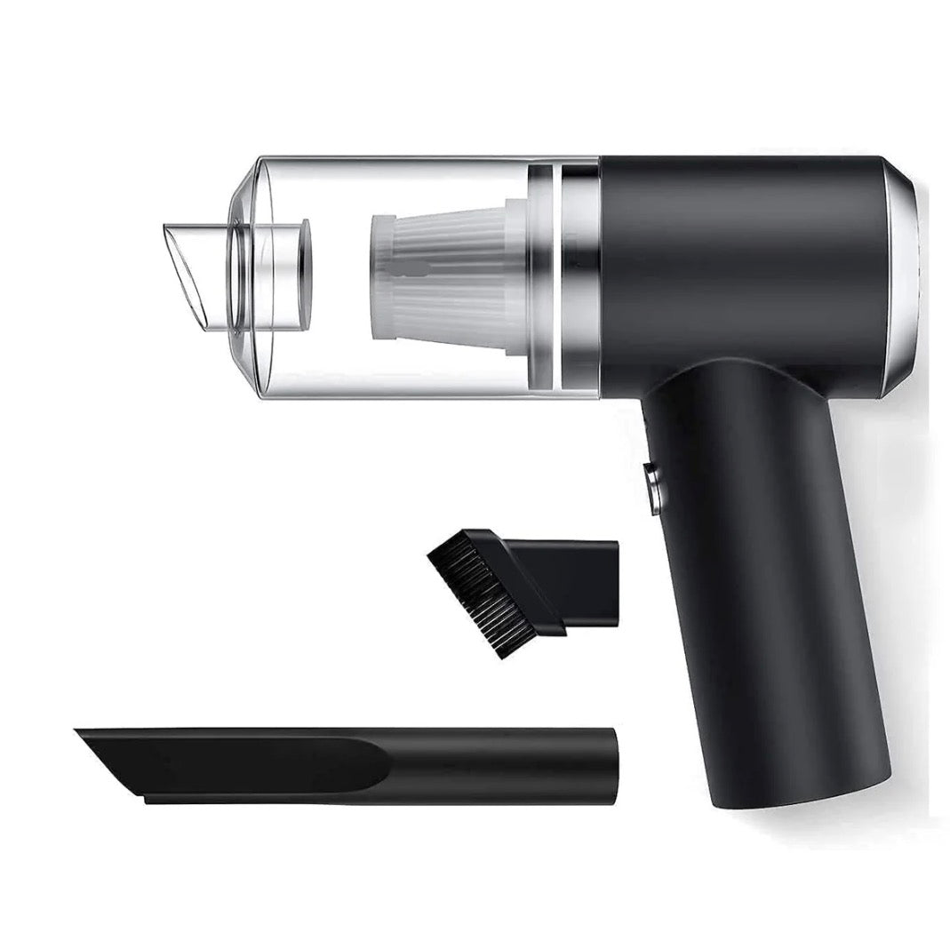 2 in 1 Wireless Vacuum Cleaner – 120W Handheld USB Rechargeable for Home & Car (1 Pc)