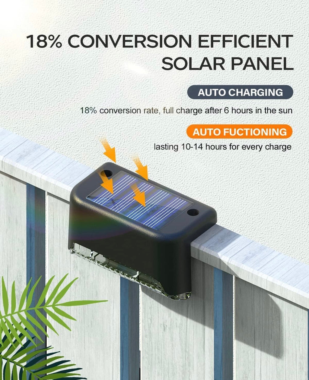 MINIMAL™Solar Deck Lights Outdoor