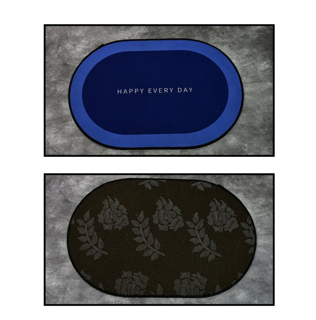 Mat, Super Absorbent Floor Mat, Bath Mat, Soft Carpet, Slip-Resistant Bathing Room Rug Floor Door Mat, Instant Drying Mat, Bathroom Rug, Absorbent Bath Mat