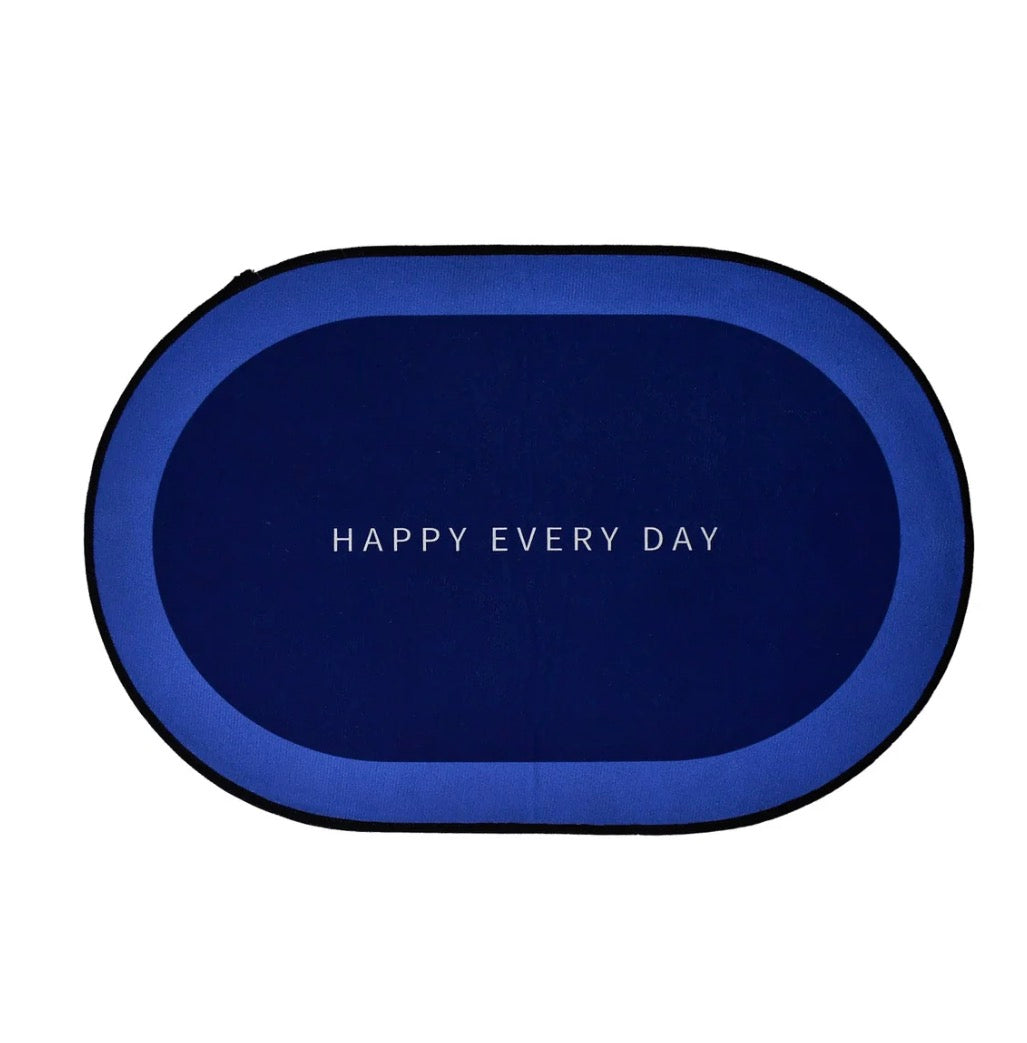 Mat, Super Absorbent Floor Mat, Bath Mat, Soft Carpet, Slip-Resistant Bathing Room Rug Floor Door Mat, Instant Drying Mat, Bathroom Rug, Absorbent Bath Mat