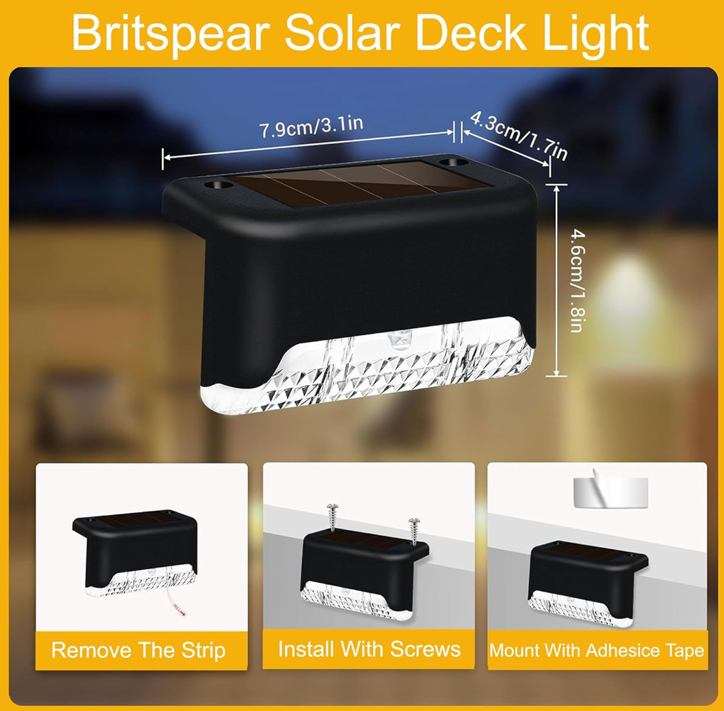 MINIMAL™Solar Deck Lights Outdoor