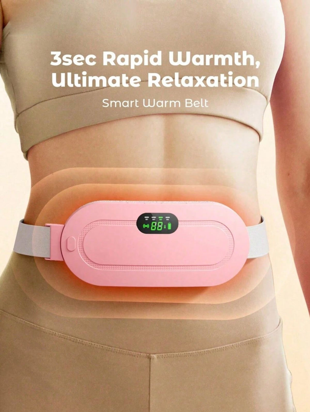 MINIMAL™Portable Cordless Heating Pad - Menstrual Heating Pad