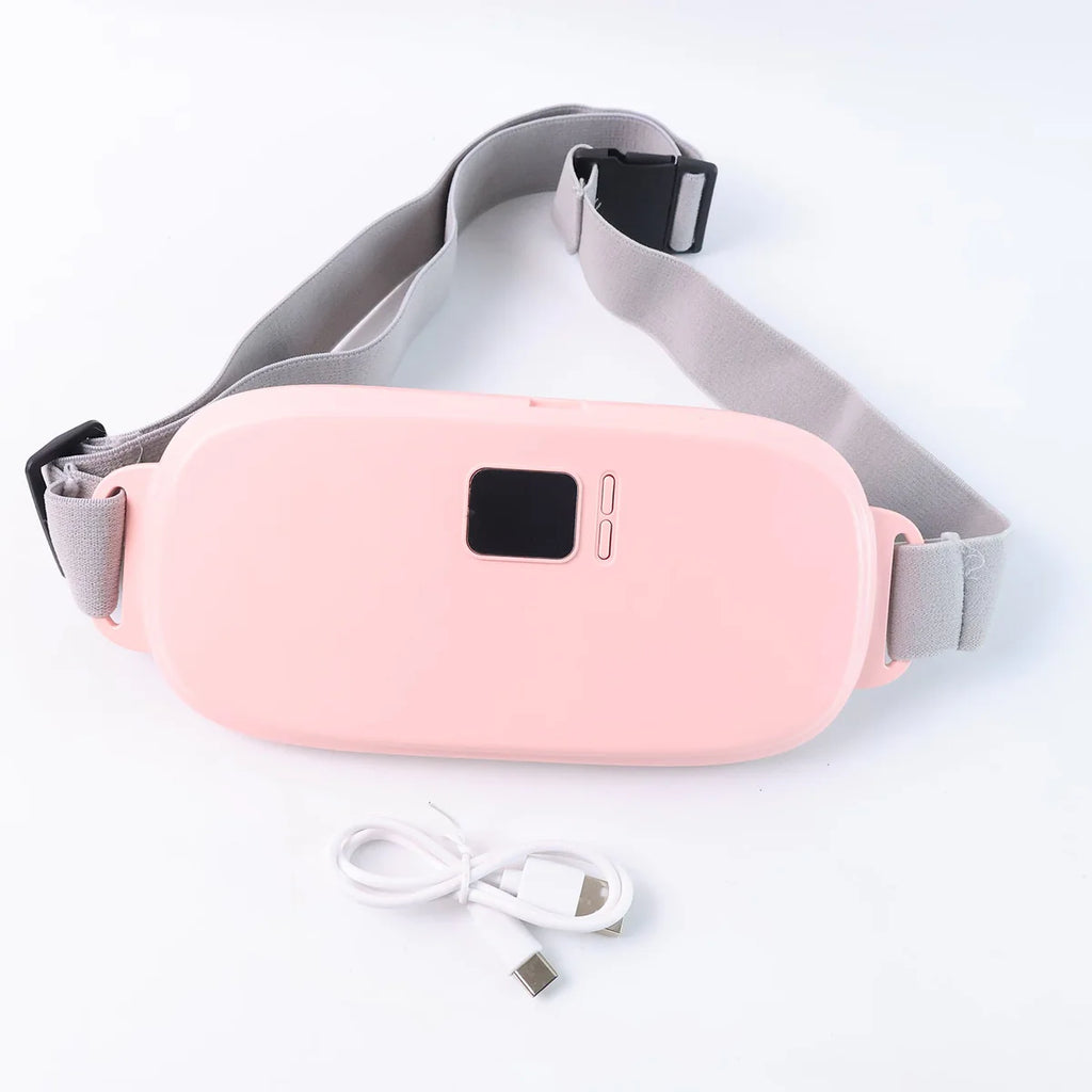 Rechargeable Smart Warm Palace Belt, Period Massager (1 Pc)