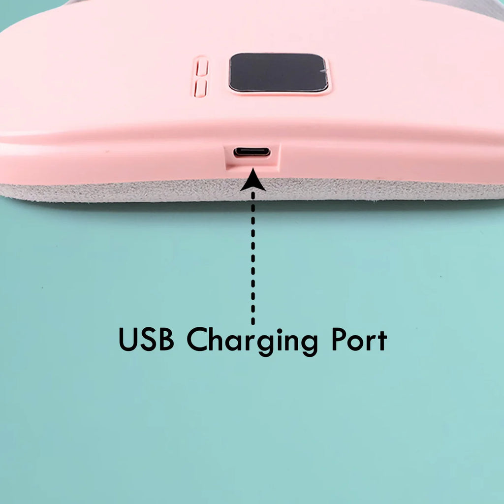 Rechargeable Smart Warm Palace Belt, Period Massager (1 Pc)