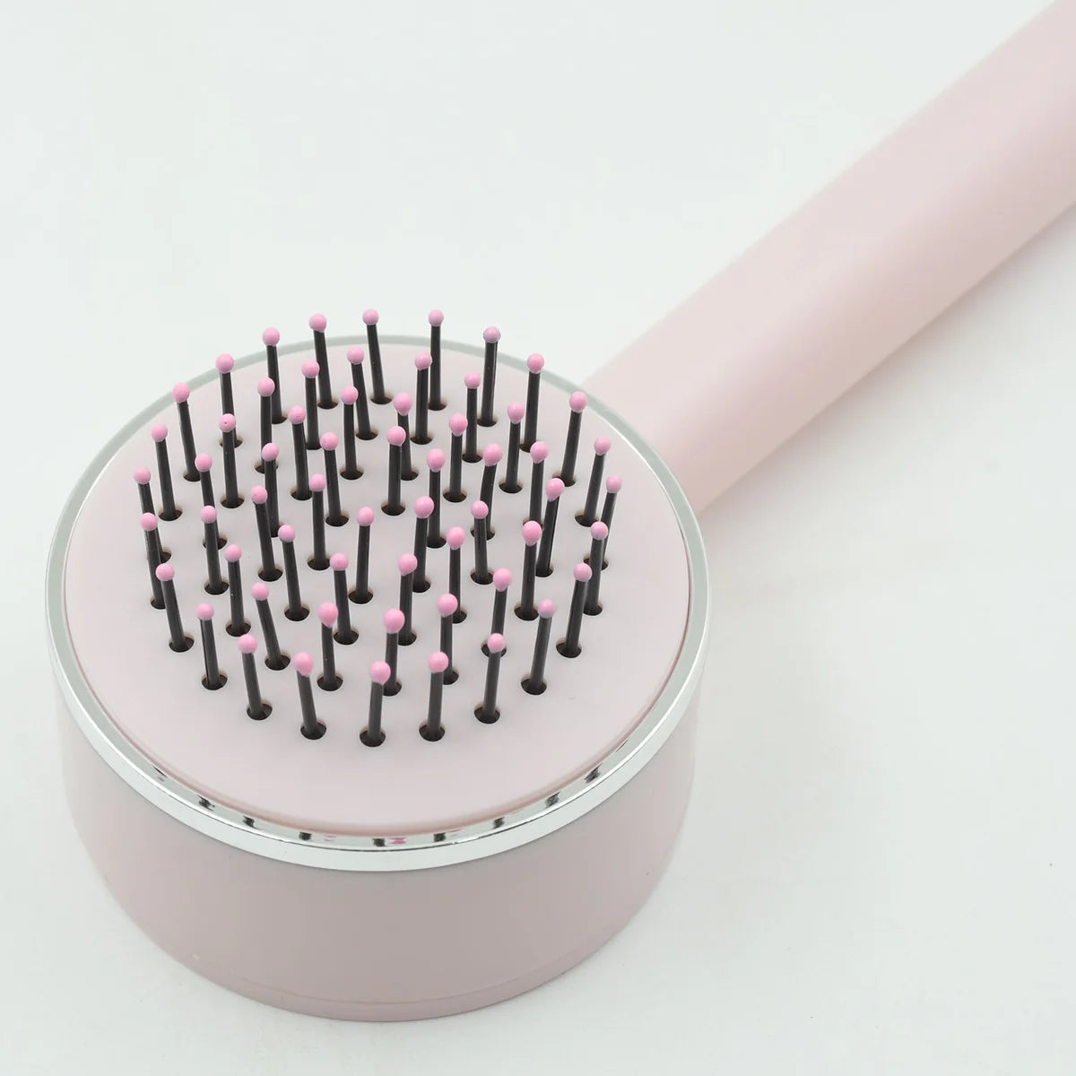 Air Cushion Massage Brush with Long Handle & Self-Cleaning Detangling Comb, Hair accessories